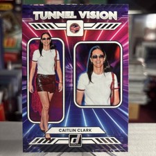 2025 Panini Donruss WNBA Caitlin Clark Fever Tunnel Vision #1 ⭐️ MINT GEM?