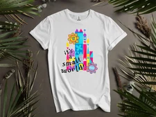 Disney Its A Small World T-shirt Men Women Unisex