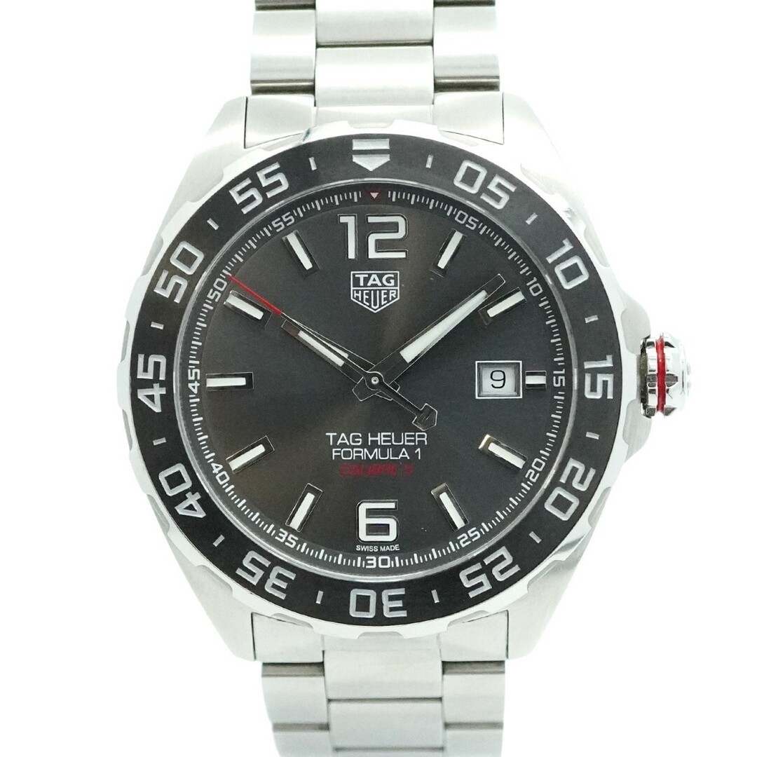 TAG Heuer Formula 1 WAZ2011 Gray Dial Men's Pre-Owned Watch 5WWE0066