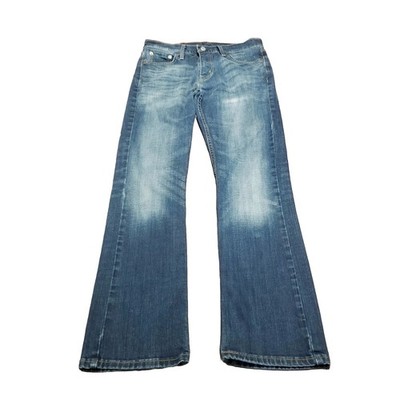 Levi's 527 Jeans Men's Size 29x32 Slim Bootcut Faded Blue Stretch Denim (30x31)