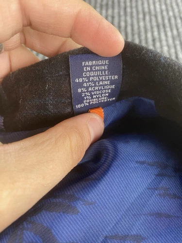 Tommy Bahama Sport Coat Large Taupe Polyester Wool Windowpane Luxury Designer - Picture 12 of 15