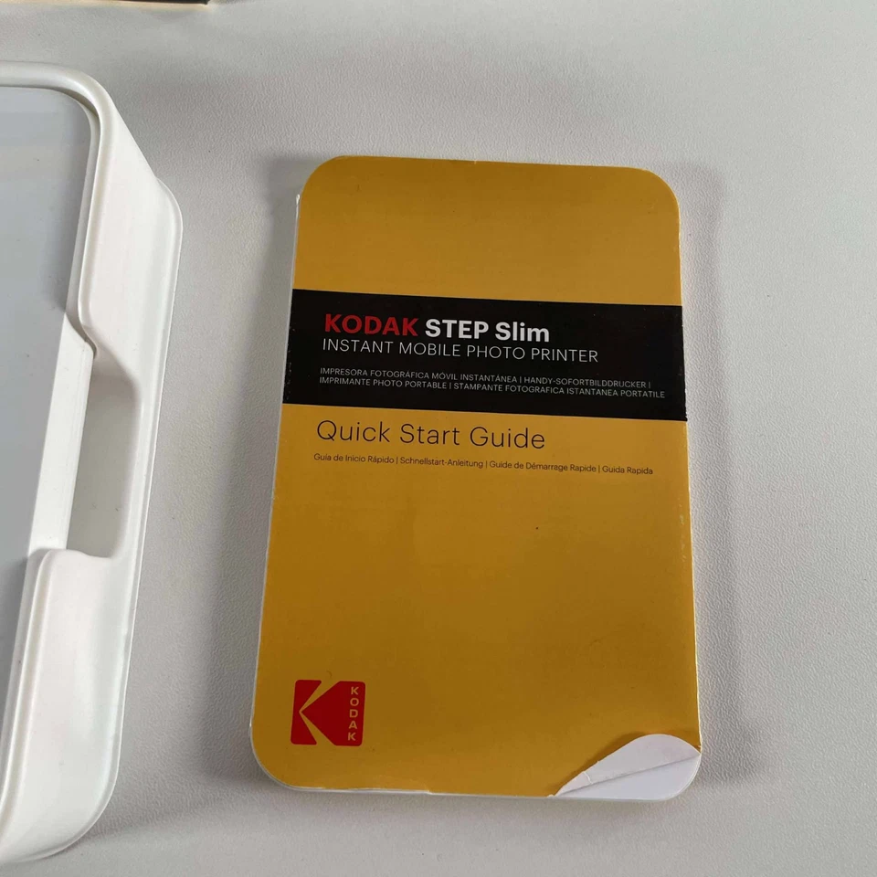 KODAK STEP Slim Instant Mobile Photo Printer – Wireless Bluetooth ZINK – White - Image 4 of 4