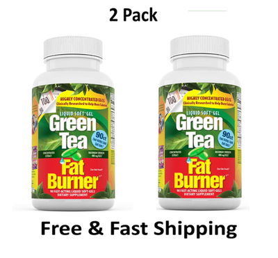 #ad Applied Nutrition Green Tea Weight Loss Supplement 180 Capsules $17.92