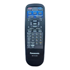 Panasonic VEQ2249 DVD Player Remote Control Black Replacement Has Been Tested