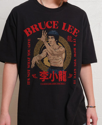 Bruce Lee It's Not What You Give T-Shirt unisex all size VK11963