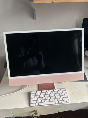 Apple iMac 24'' (256GB SSD, Apple M1, 3.20GHz, 8GB, 7-Core GPU) Pink