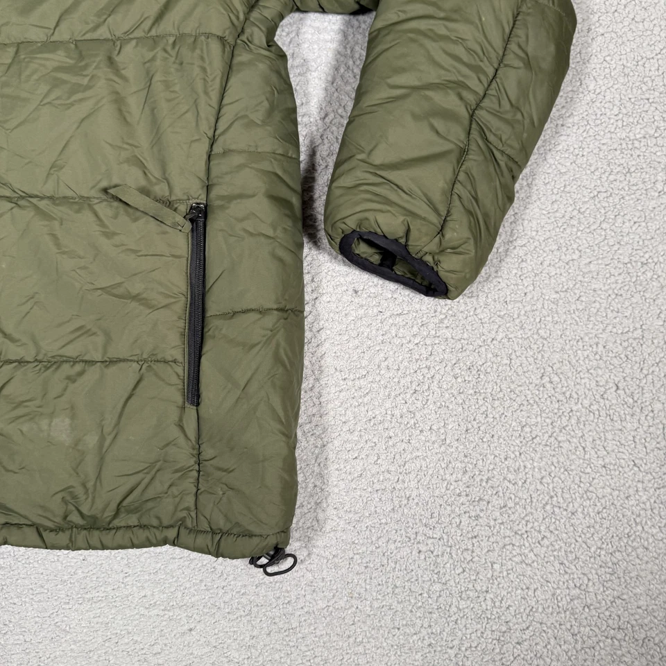 Snugpak Jacket Mens Large Green Sasquatch Full Zip Hooded Puffer Cold Weather - Image 4 of 4