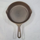 Vintage Wagner Unmarked #7 Cast Iron Skillet 9 3/4” Restored Good User