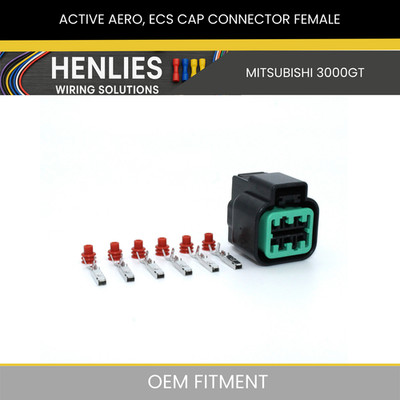 Mitsubishi 3000GT - Active Aero, ECS Cap Connector Female