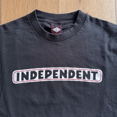 Vintage Independent Skateboard Logo Black Mens Medium Shirt Y2K