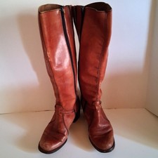 Ladies Knee High Leather Boots See Description for Condition