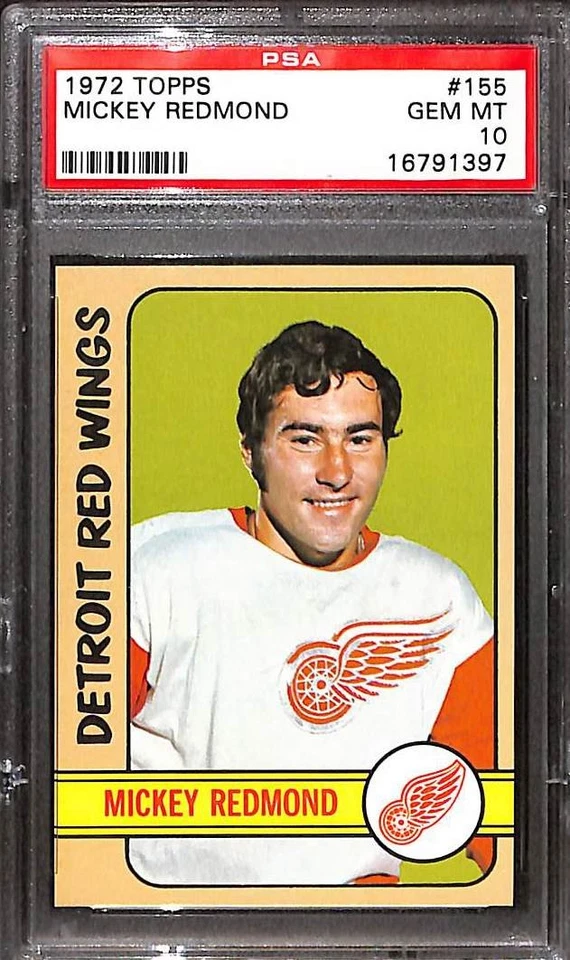 1972 Topps #155 MICKEY REDMOND PSA 10 GEM-MT 16791397 