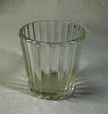 Vintage SMALL CLEAR GLASS FROM CRISA MEXICO