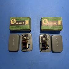 2x Vintage Liberty Bell Door Buzzer No.200 w/ Original Box 🔔 Old Electric