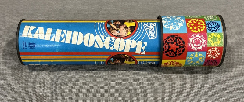 Vintage 1973 Steven Co. Kaleidoscope Toy #150 Psychedelic