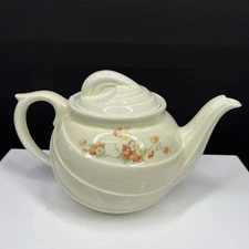 DRIP-O-LATOR Tea Coffee Pot Ceramic Percolator Enterprise Aluminum Co. Ohio EUC