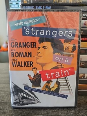 Strangers On A Train (DVD, 1951) New Sealed DVD w/Special Features -A. Hitchcock