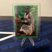 Dwyane Wade 💥🏀 BASE SET GREEN WAVE /99! 2025-26 Topps Chrome Basketball