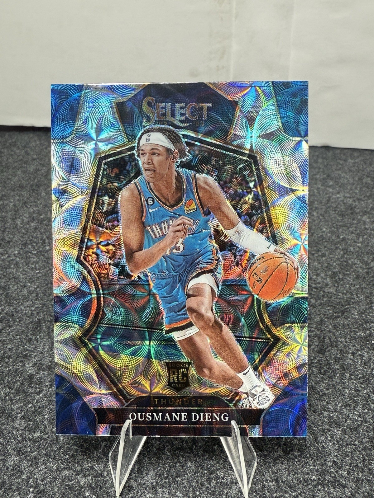 2022-23 Panini Select - Premier Level Ousmane Dieng #190 Scope Prizm (RC)