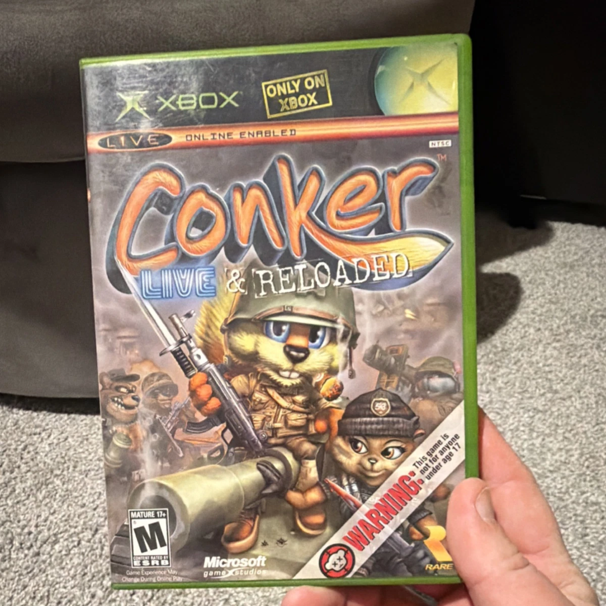 Jeu Xbox Microsoft Conker: Live & Reloaded - Occasion