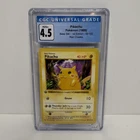 New ListingCGC 4.5 Pikachu 58/102 Red Cheeks Base Set 1st Edition Shadowless Pokemon Card