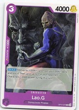 Lao.G OP14-075 One Piece Card Game Common NM One Piece TCG