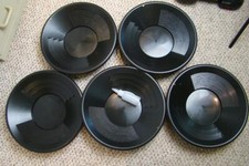 Lot of 5-14" Black Gold Pans  Bottle Snuffer - Mining-Panning Kit-Prospecting