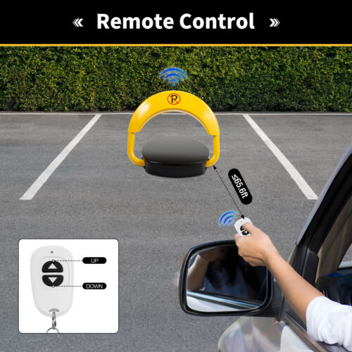 Bloqueo de punto de estacionamiento para automóvil Control remoto Barrera plegable Sensor automático Anticolisión - Imagen 2 de 12