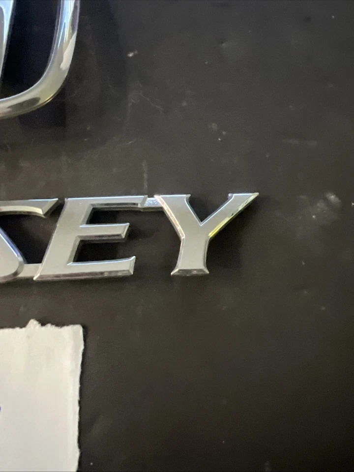 05 06 07 08 09 10 Honda Odyssey emblema de portão traseiro logotipo cromado conjunto de símbolos - Imagem 4 de 4