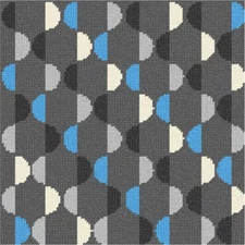 Grey Collection Semi Circles Needlepoint Kit or Canvas (Art/Wall Art)