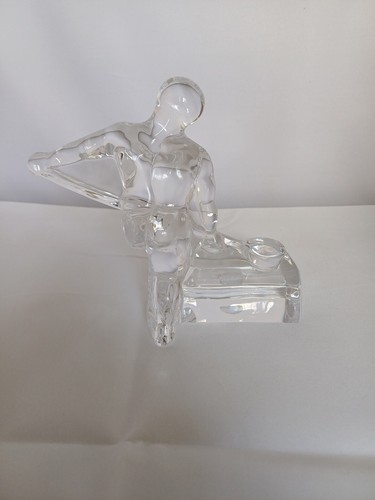 Lovely Swedish Crystal Ice Hockey Player - Picture 5 of 7