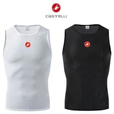 Castelli Cycling suit, sweat-wicking shirt, sweat-absorbing cycling vest for men
