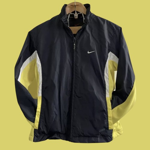 White Windbreaker Jacket Medium 