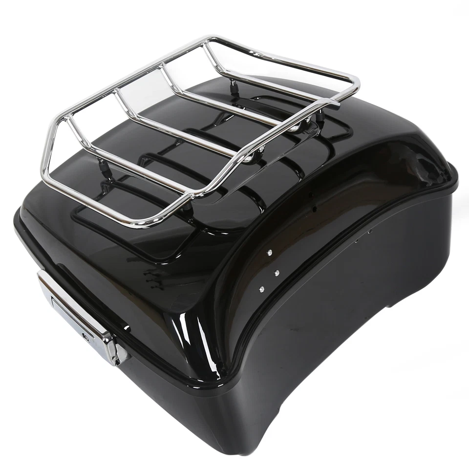 Top Rack Luggage Trunk For Harley Touring Road Glide FLHR FLHX FLHT 1984-up - Image 4 of 4