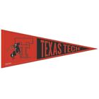 Texas Tech Red Raiders Throwback Ncaa Embroidered Wool 13" X 32" Pennant