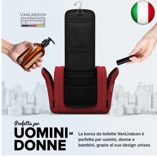 Beauty Case da Viaggio XXL [Design 2024] Trousse da Viaggio per