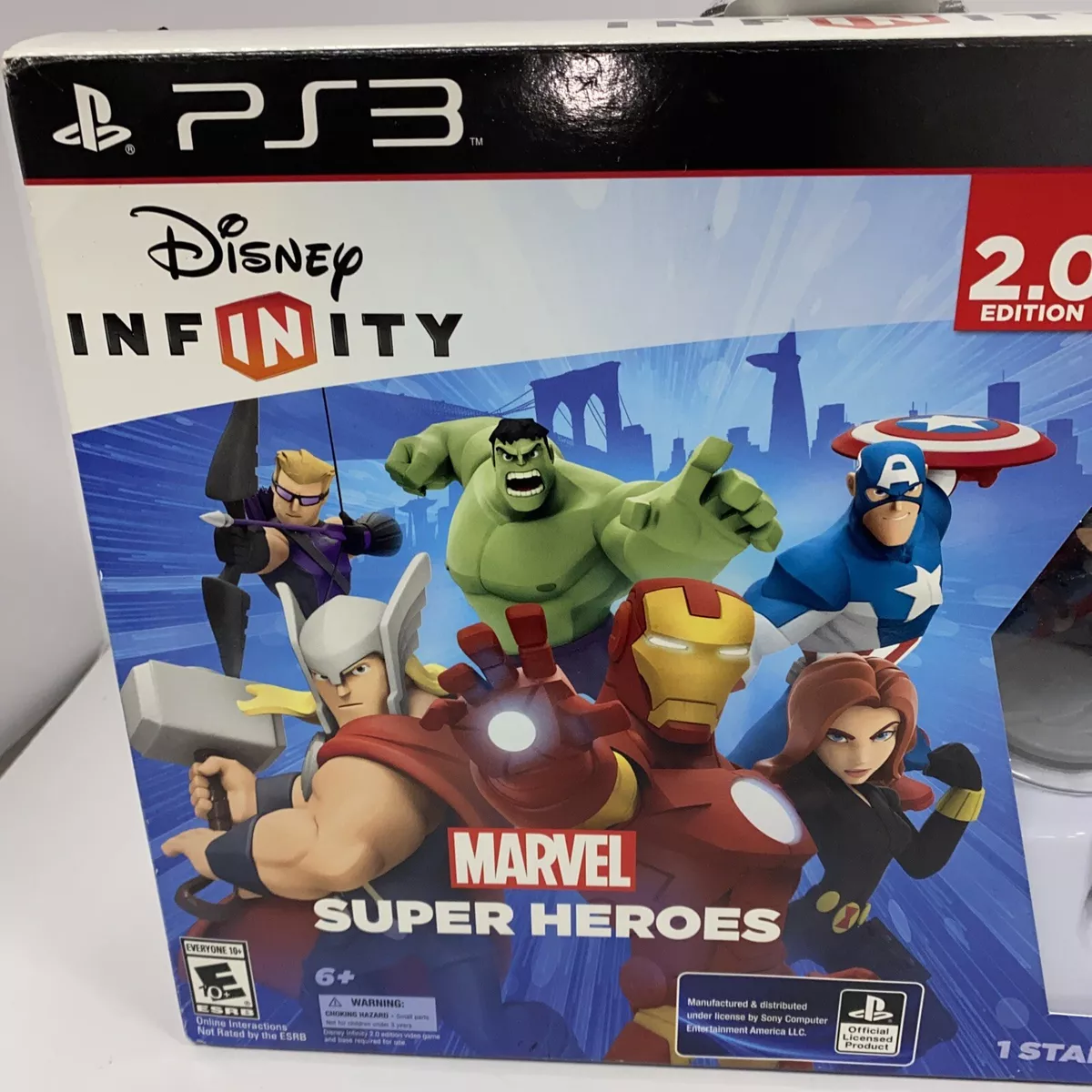 Disney INFINITY 2.0 Marvel Super Heroes Game Starter Pack 11 Figures Set  Lot PS3