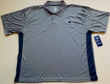 PENN STATE NITTANY LIONS PROEDGE POLO SHIRT GOLF COACHES MENS 3X 4X GRAY NWT