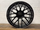 2x 95J Mercedes C63S 19 Style Alloy Wheels 5x112 Black Polished Lip Black