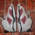 Air Jordan 6 Retro Carmine Kids Shoes Sz 10C 10 C GOOD CONDITON normal Wear — photo 2