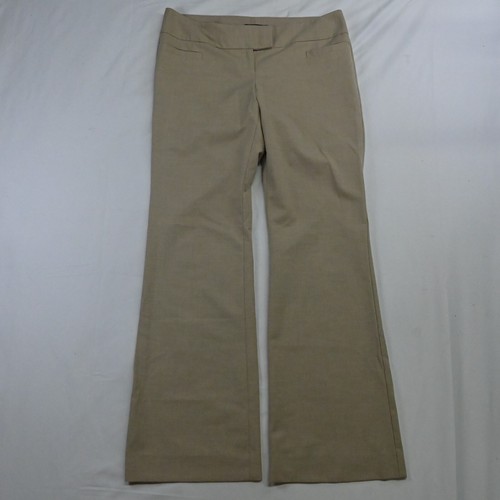 Khaki Drew Flare Stretch Dress Pants | eBay