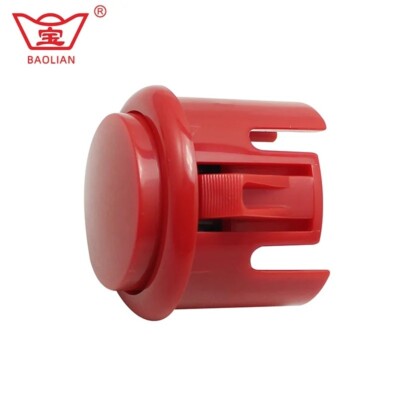 Baolian 30mm Round Locking Push Button have Sounds Arcade Accessory