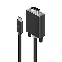 Alogic ELUCVG-02RBLK 2 m USB Typ-C VGA (D-Sub) Männlich Gerade ~D~
