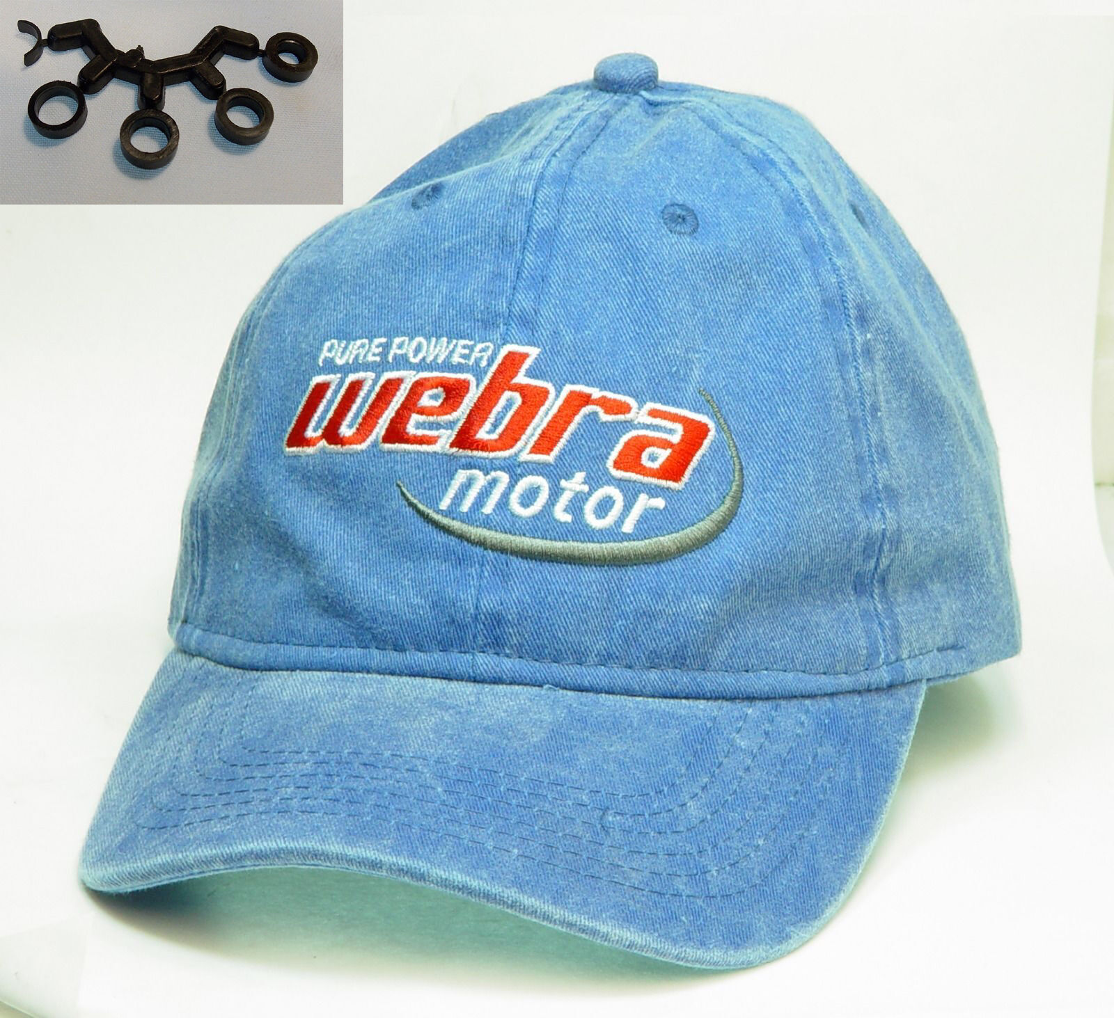crankshaft spacers & Embroidered WEBRA engine motor cap hat Brand New