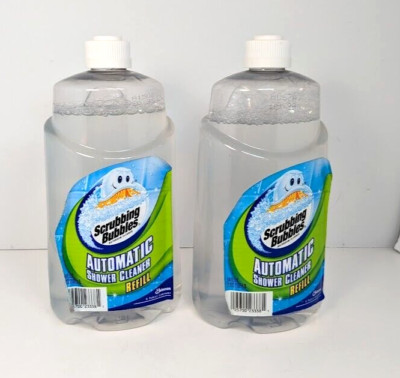 Scrubbing Bubbles Automatic Shower Cleaner (2) Refill 34oz Original