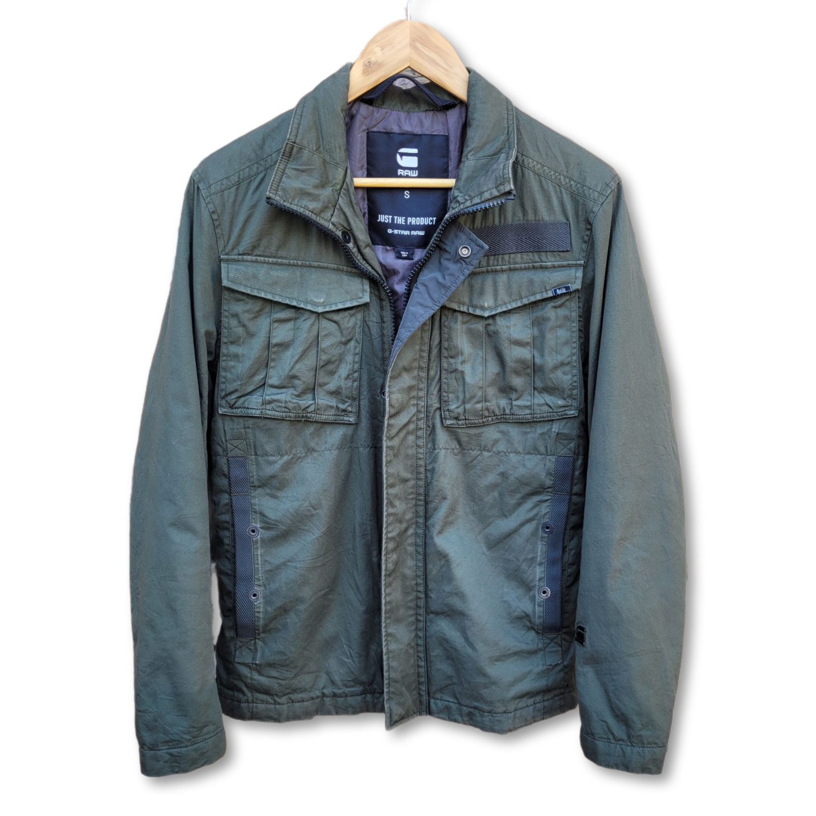 G STAR RAW Rovic Overshirt Army Military Hunting Men's Jacket