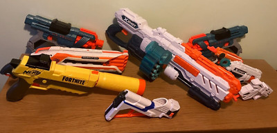 NERF & ZURU Schaumstoff Dart Spielzeugpistolen, Munition & Zubehör - Bauen Sie Ihr Arsenal!!