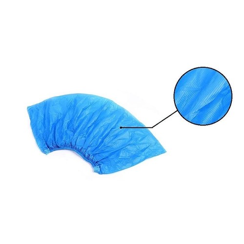 500 COPRI SCARPE MONOUSO BLU ANTIPIOGGIA COPRISCARPE USA E GETTA - Foto 3 di 5