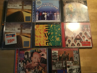 Earth WInd & Fire [8 CD Alben] Touch the World + Essential + BEST OF + Heritage