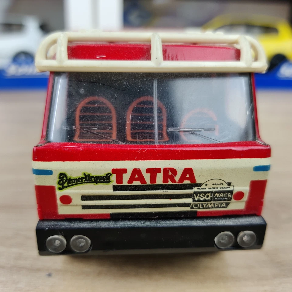 CAMION KDN TATRA T 815 RALLYE EN TOLE 6X6 1:43 MADE IN CECOSLOVACCHIA - Immagine 3 di 4